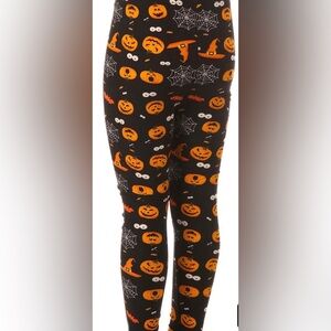 Girls Halloween Leggings Size Large/Extra Large